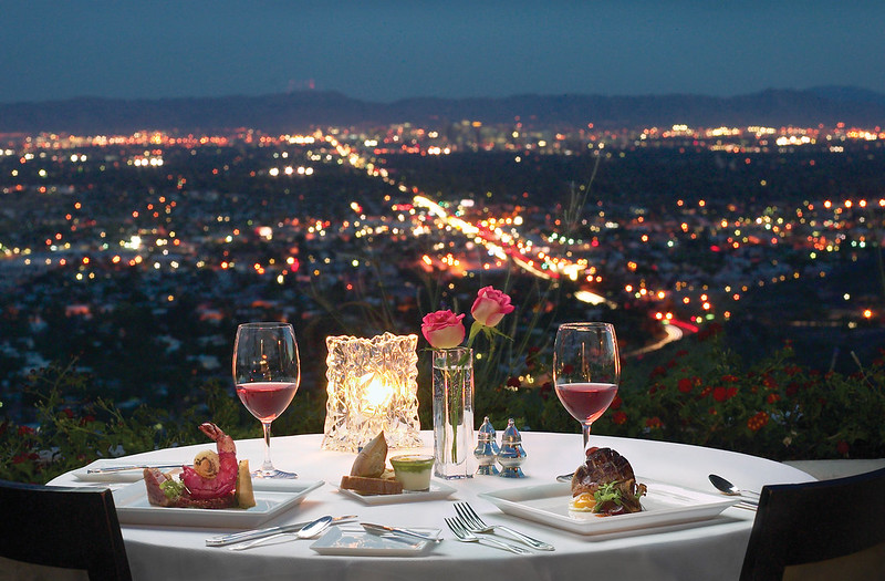 Plan a dinner date outside the city